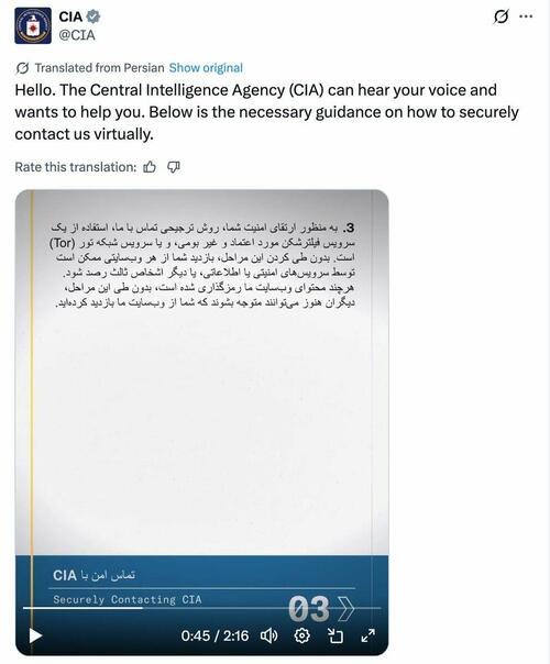 CIA recrutează iranieni în Farsi: cine beneficiază de haos?