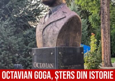 Bustul lui Octavian Goga, eliminat din Iași: cine profită?