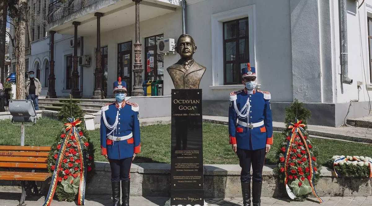Statuia lui Goga dispărută la Iași: ce nu spun autoritățile
