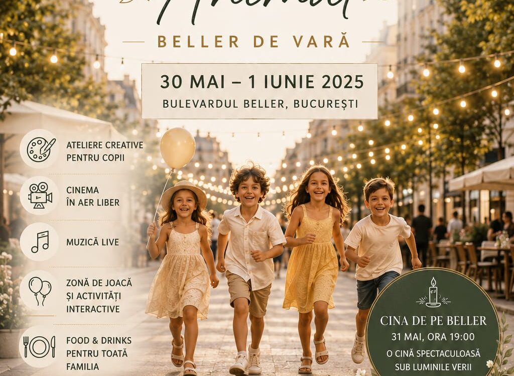 Beller devine pietonală de 1 Iunie: simplu program pentru familii sau încă un test pentru noul București de lifestyle?
