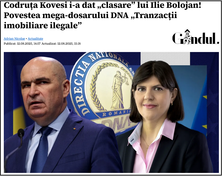 Bolojan-Kovesi-DNA Oradea: conexiunile care nu apar în CV-uri
