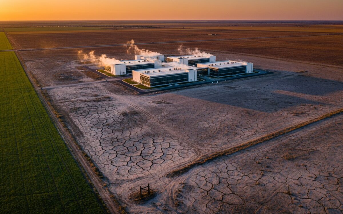 Centrele AI din Texas: ce ascund cifrele despre consumul de apă