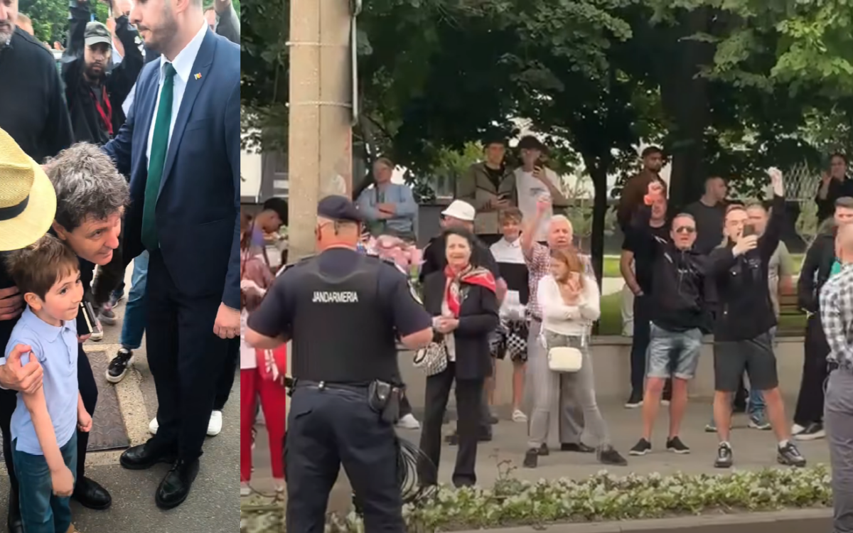 Nicușor Dan huiduit la Galați: ce nu se spune despre drona
