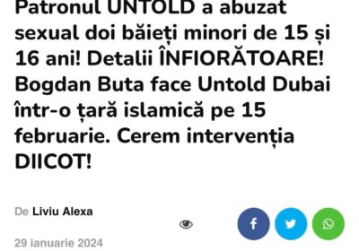 Justiția clujeană și pedofilul UNTOLD: ce nu vi se spune