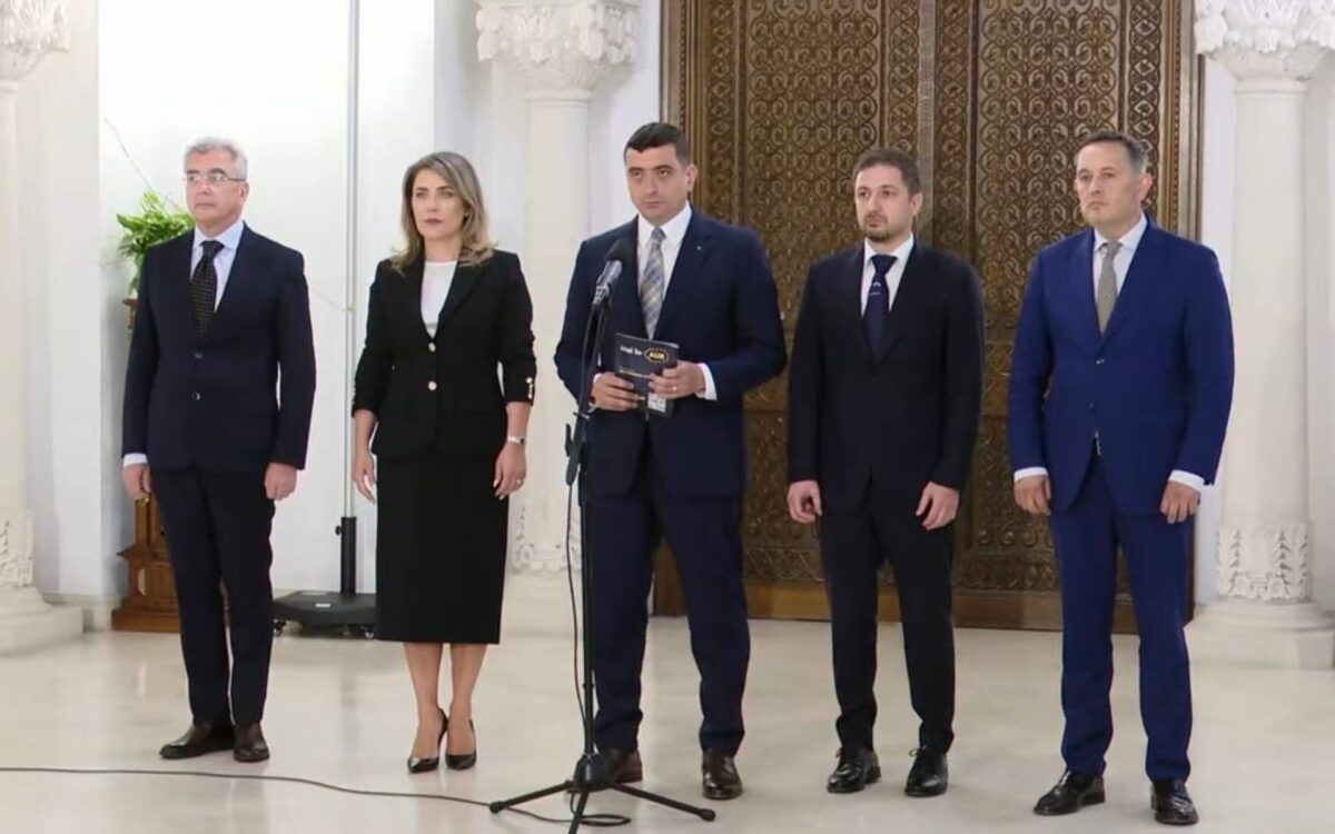 Simion la Cotroceni: „Fără AUR nu se poate”