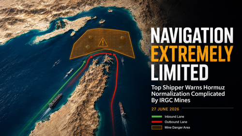 Strâmtoarea Hormuz: minele IRGC blochează coridoarele navale