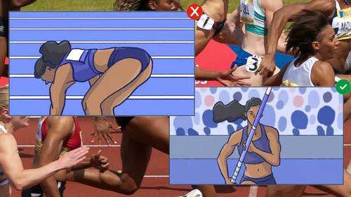 Reguli noi pentru atlete: cine decide ce arată camerele