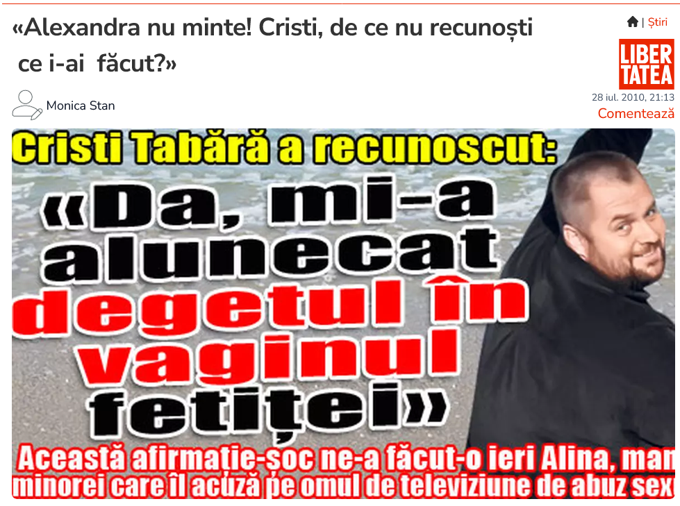 Cazul Cristian Tabără: dosarul mușamalizat care tace