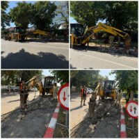 De ce se lucrează din nou la rețeaua de apă de pe strada Gheorghe Dincă din Voluntari