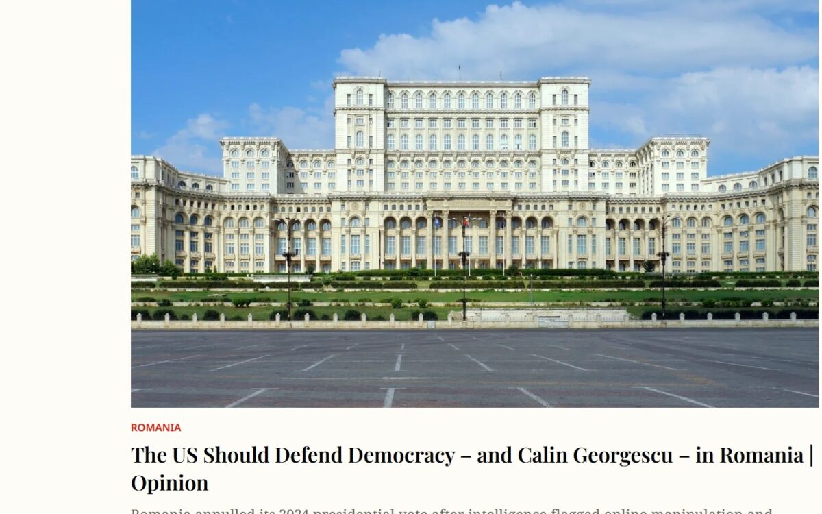 Newsweek a șters un articol pro-Georgescu: ce ascunde tăcerea?