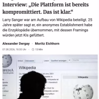 Wikipedia: chiar unul dintre fondatori ridică semne de întrebare