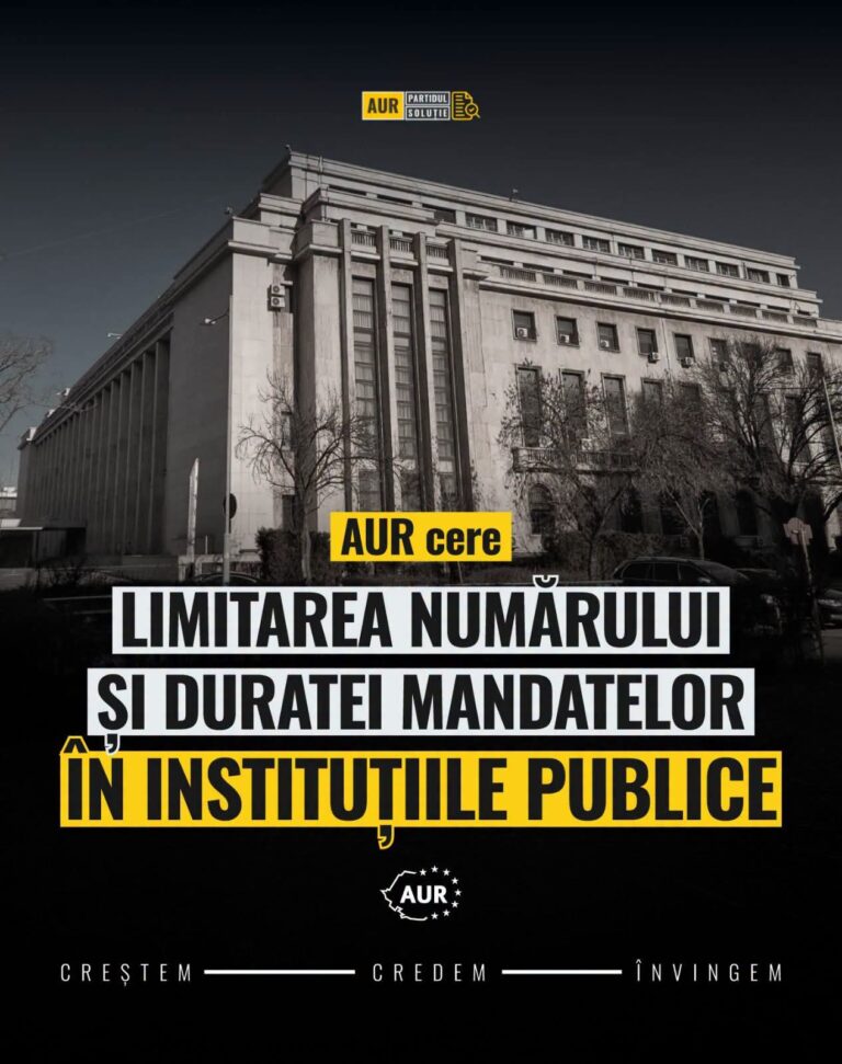 AUR și mandatele limitate: cine chiar vrea reformă?