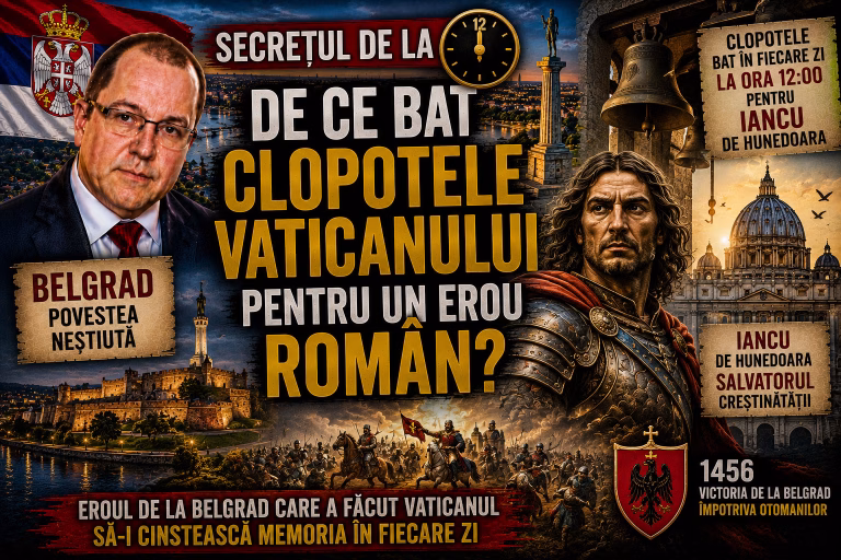 Clopotele Vaticanului la ora 12: ce leagă Roma de Iancu de Hunedoara