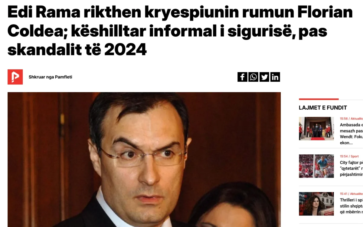 Coldea la Rama: revenirea din martie 2026 ridică întrebări