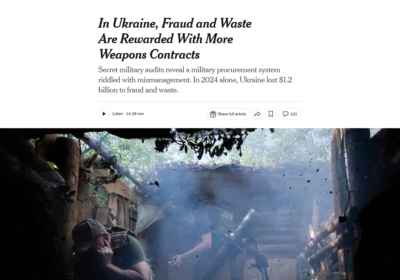 Corupția din armata Ucrainei: cine plătește, de fapt, factura?
