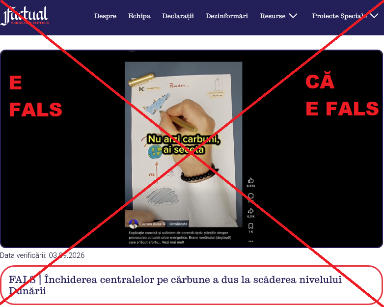 Factual vs. Omul cu Stiloul: cine decide ce e adevărat?
