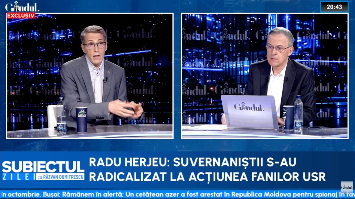 Herjeu acuză USR: cine a radicalizat de fapt AUR?