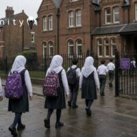 Hijab obligatoriu la 7 ani, plătit din taxele britanicilor