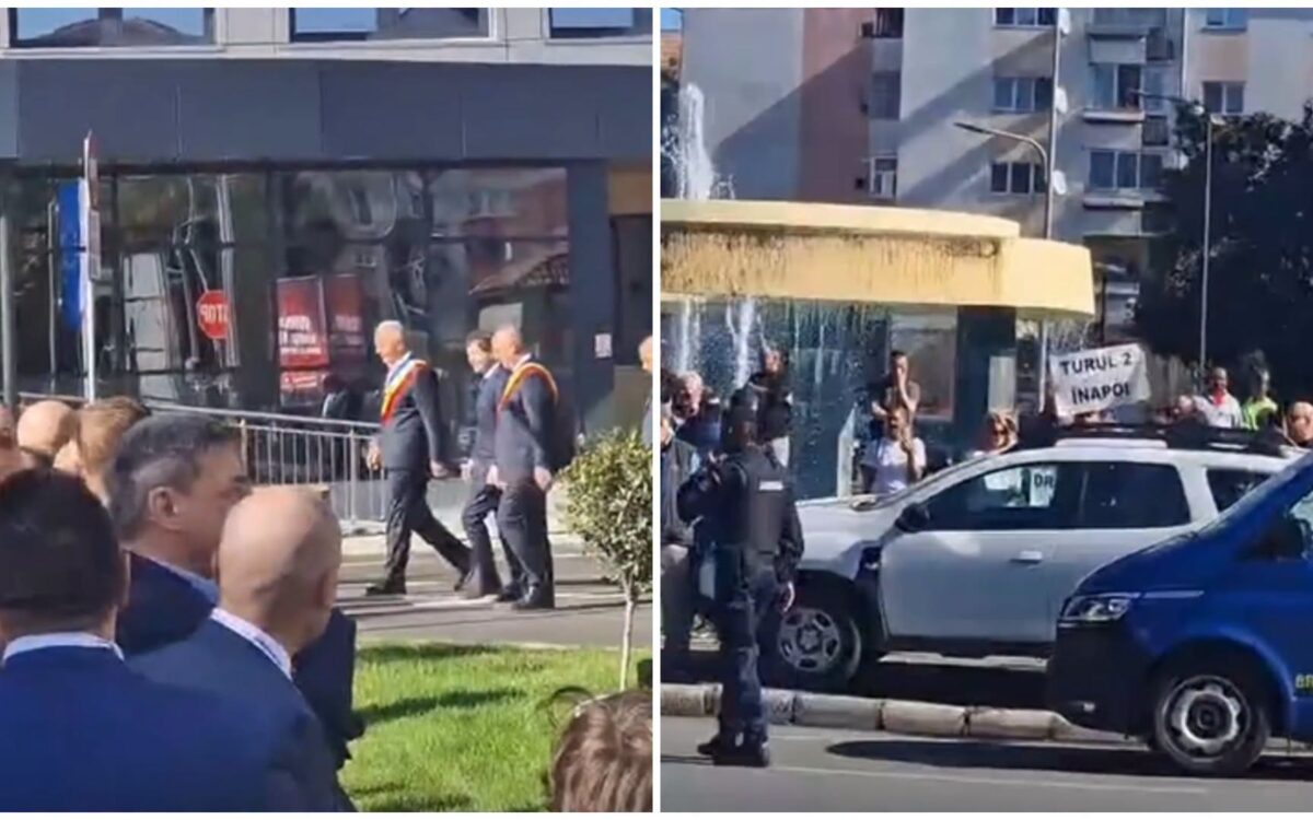 Huiduieli la Bistrița: ce ascunde vizita lui Nicușor Dan?